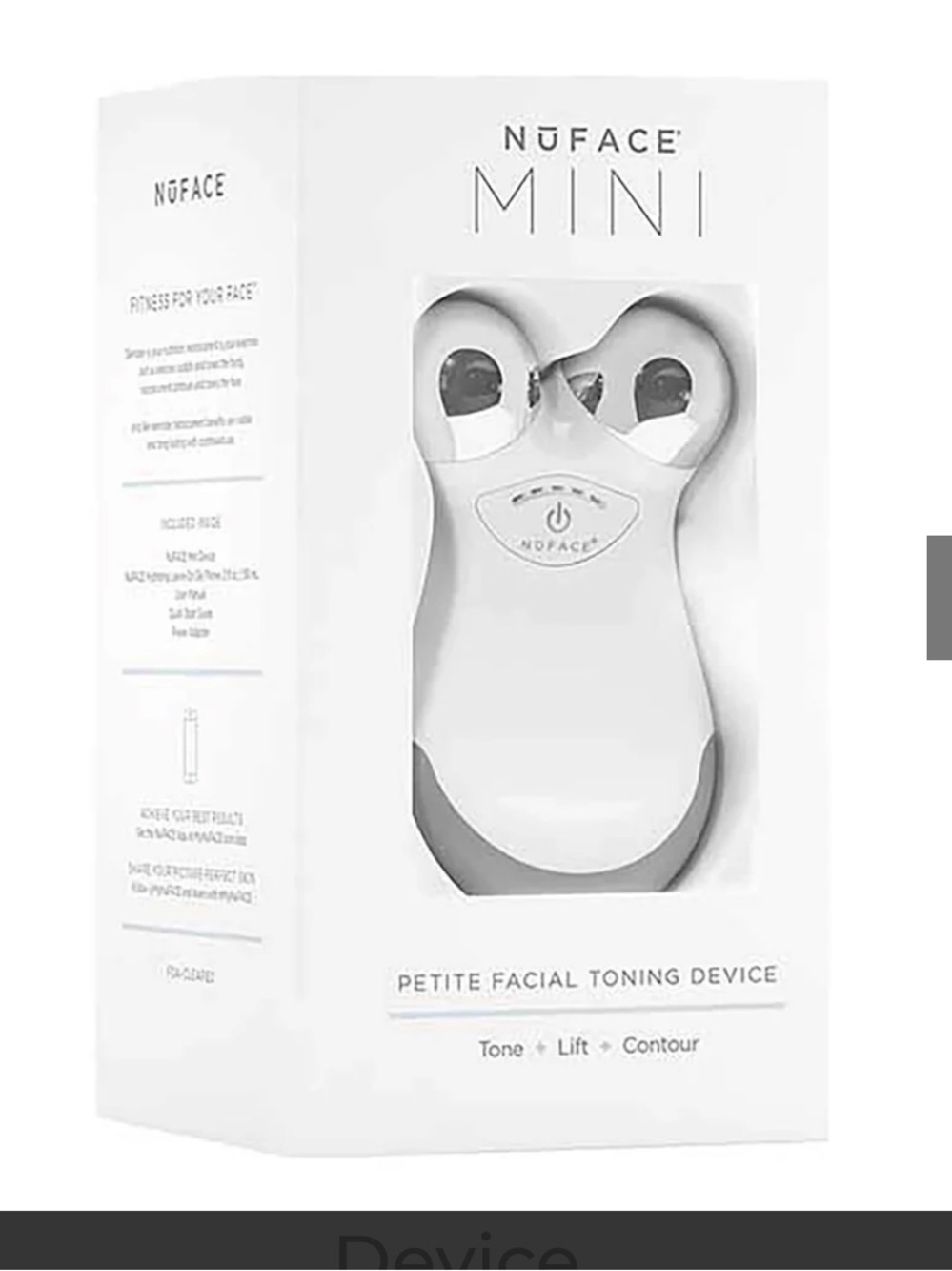 NuFACE Mini Petite Facial Toning Device - White